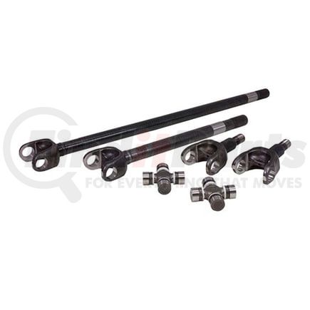 Yukon YA W24106 Yukon Chromoly Front Axle Kit; Dana 30; Both Sides; 27 Spline; 1310 U-Joints