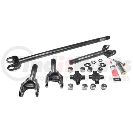 Yukon YA W26040 Kit uses high-maintenance Yukon Super Joints; #YA W26038 uses regular u-joints