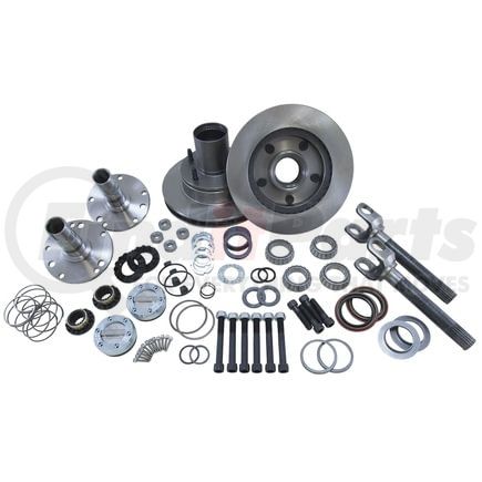 Yukon YA WU-02 Spin Free Locking Hub Conversion Kit for Dana 44
