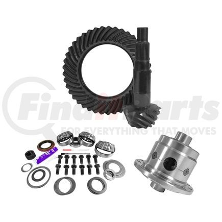 Yukon YGK2166 11.25" Dana 80 Thin 3.73 Rear Ring & Pinion, Install Kit, 35 Spl Posi, 4.125"