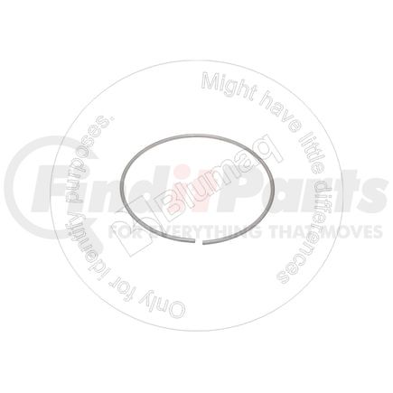Blumaq 7G-3975 Multi-Purpose Retaining Ring - Steel, 110 mm. Free Diameter, Internal Axial