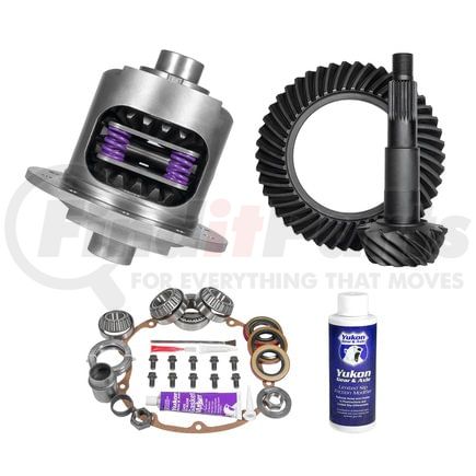 Yukon YGK2359 Kit contains a ring and pinion set; positraction unit; and installation parts