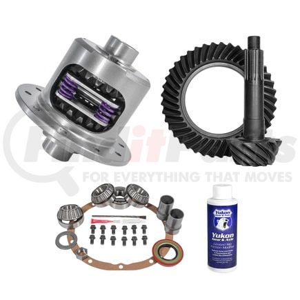 Yukon YGK2368 Kit contains a ring and pinion set, positraction unit, and installation parts