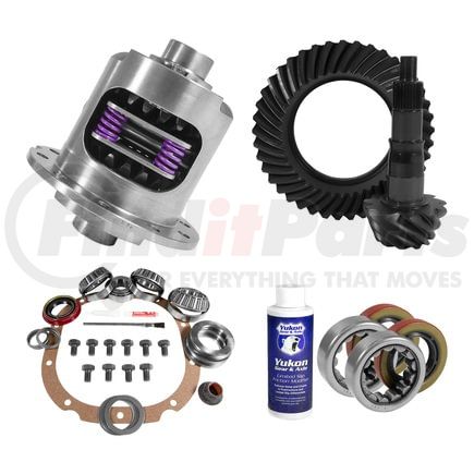 Yukon YGK2375 Kit contains a ring and pinion set; positraction unit; and installation parts