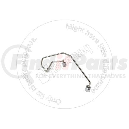Blumaq 7N-2871 Fuel Injector Line - 18" Long, No. 1 Cylinder