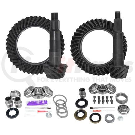 Yukon YGKT001-456 Ring/Pinion Gear Kit Package Front/Rear with Install Kits-Toyota 8.4/7.5R