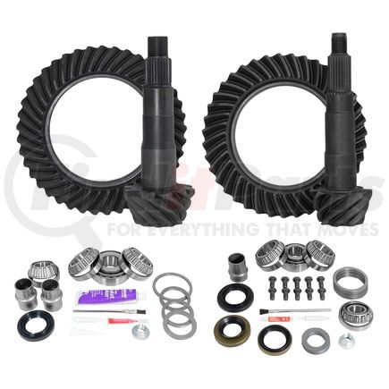 Yukon YGKT001-456 Ring & Pinion Gear Kit Package Front & Rear with Install Kits - Toyota 8.4/7.5R