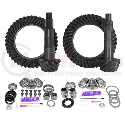 Yukon YGKT005-456-4 Ring & Pinion Gear Kit Package Front & Rear with Install Kits - Toyota 8.4/8"IFS