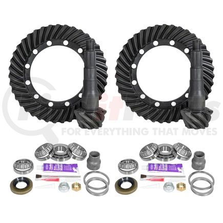 Yukon YGKT010-488 Ring/Pinion Gear Kit Package Front/Rear with Install Kits-Toyota 9.5/9.5