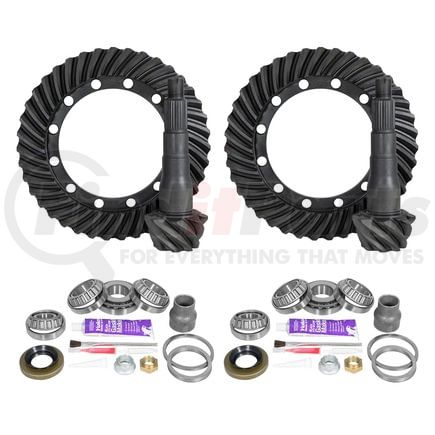 Yukon YGKT010-488 Ring & Pinion Gear Kit Package Front & Rear with Install Kits - Toyota 9.5/9.5