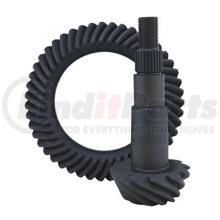 Yukon YG C8.0-411 High performance Yukon ring/pinion gear set for Chrysler 8.0in. in a 4.11 ratio.