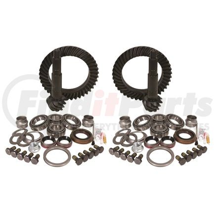 Yukon YGK009 Yukon Gear/Install Kit package for Jeep TJ Rubicon; 4.56 ratio.