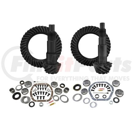 Yukon YGK014 Yukon Gear/Install Kit package for Jeep JK non-Rubicon; 5.13 ratio.