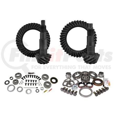 Yukon YGK017 Yukon Gear/Install Kit package for Jeep JK Rubicon; 5.38 ratio