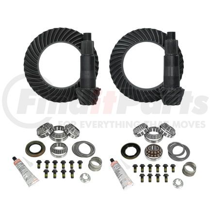 Yukon YGK065 Yukon Gear/Kit Package for JL/JT Rubicon D44 Rear/D44 Front; 3.73 Gear