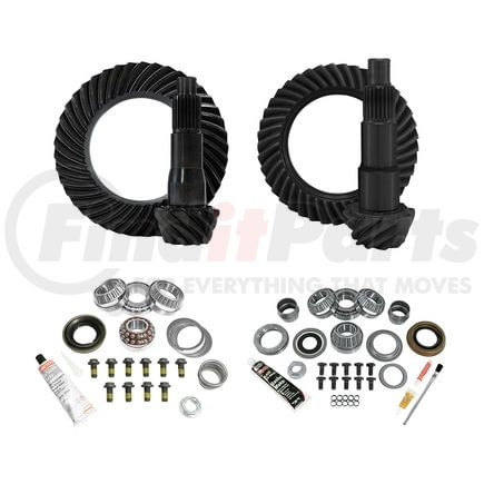 Yukon YGK071 Yukon Gear/Kit Package for JL Non-Rubicon; D35 Rear/D30 Front; 3.73 Gear