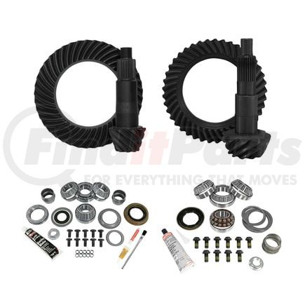 Yukon YGK076 Yukon Gear/Kit Package for JL Non-Rubicon; D44 Rear/D30 Front; 3.73 Gear