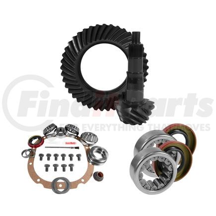Yukon YGK2067 8.8" Ford 4.11 Rear Ring & Pinion, Install Kit, 2.99" OD Axle Bearings & Seals