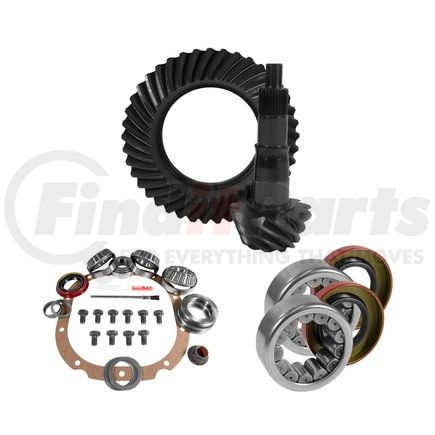 Yukon YGK2068 8.8" Ford 4.56 Rear Ring & Pinion, Install Kit, 2.99" OD Axle Bearings & Seals