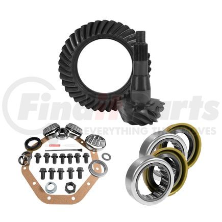 Yukon YGK2082 ZF 9.25" CHY 3.21 Rear Ring & Pinion, Install Kit, Axle Bearings & Seal