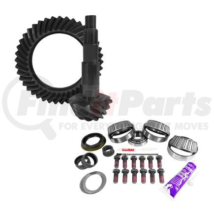 Yukon YGK2114 11.5" AAM 4.56 Rear Ring & Pinion, Install Kit, 4.375" OD Pinion Bearing