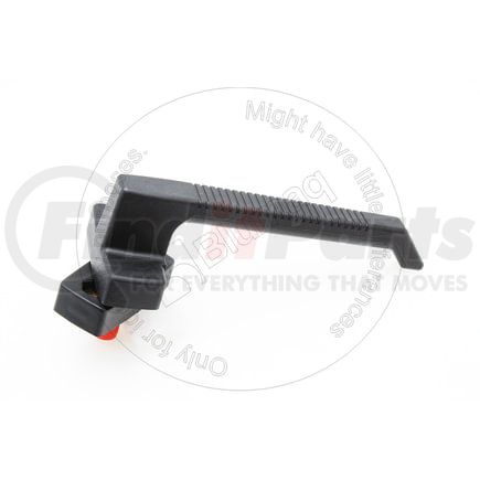Blumaq 6V-2331 Exterior Door Handle - Plastic, Black, Non-Locking, for Hood and Cab Doors
