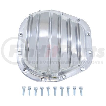 Yukon YP C2-F10.25 Polished Aluminum Cover ford 10.25" & 10.5" Ford