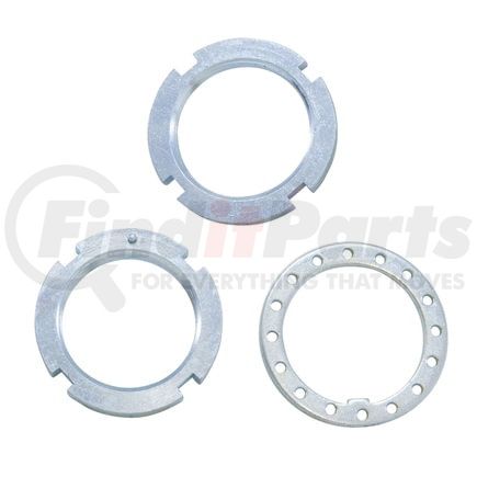Yukon YSPSP-002 Spindle nut kit for Dana 30, Dana 44 & GM 8.5". Not CJ or Scout.
