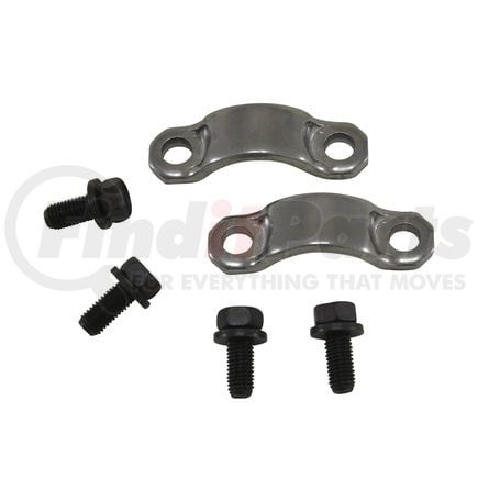 Yukon YY C7290-STRAP 7290 U/Joint Strap kit (4 Bolts & 2 Straps) for Chy 7.25", 8.25", 8.75", & 9.25"