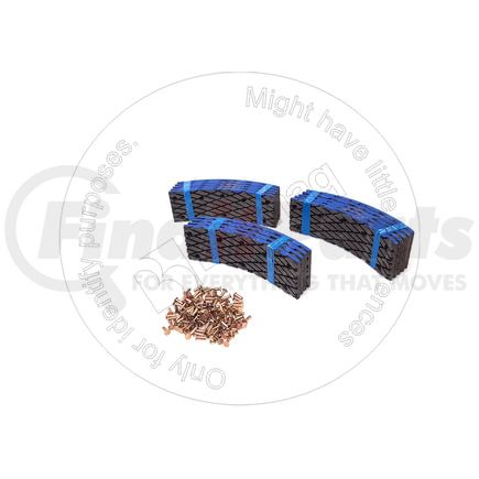 Blumaq 8E-9116 Drum Brake Shoe and Lining Kit