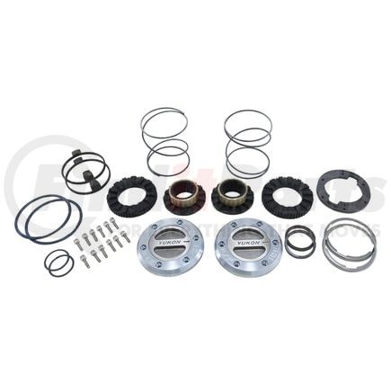 Yukon YHC70009 Yukon Hardcore Locking Hub set for 2000-2017 3/4 & 1-Ton Front w/ Spin Free kit