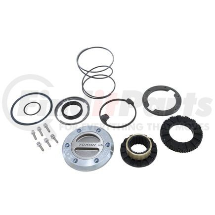 Yukon YHC71009 Yukon Hardcore Locking Hub Set 2000-2008 1-Ton Front with Spin Free Kit 1 side