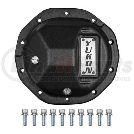 Yukon YHCC-GM8.5-S Yukon Rear Nodular Iron Cover for 8.5" GM with 5/16" Cover Bolts
