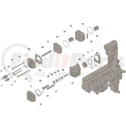 Cummins 4089163 Fuel Injection Pump Drive Gear