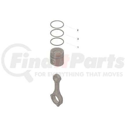 Cummins 4089182 Engine Piston Ring Set