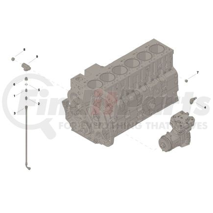 Cummins 2881713 Air Brake Compressor
