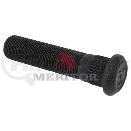 Meritor 09001727 Wheel Stud - RH Thread Direction, Serrated, 3 7/8" Length from Under Head