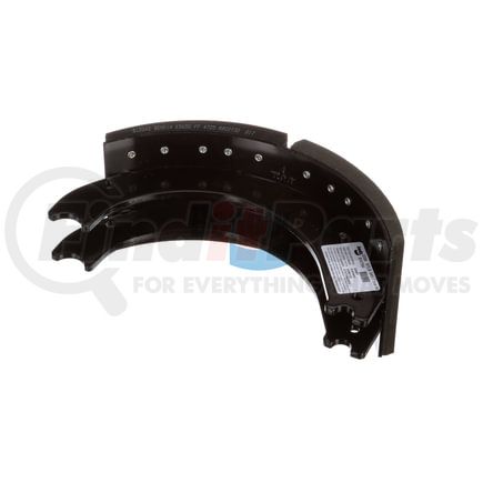 Bendix 4725E2600 Drum Brake Shoe - New, 16-1/2 in. x 6 in., Without Hardware, For Bendix® (Spicer®) Extended Services II Brakes