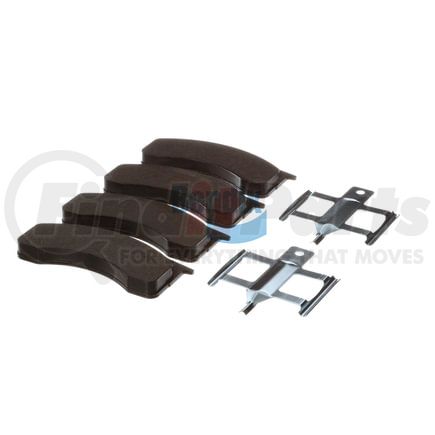 Bendix E11107640 Formula Blue™ Hydraulic Brake Pads - Heavy Duty Extended Wear, With Shims