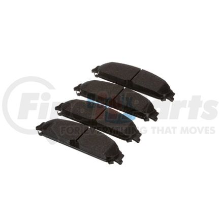 Bendix E11110580 Formula Blue™ Hydraulic Brake Pads - Heavy Duty Extended Wear, With Shims, Front, 7965-D1058, 8236-D1058 FMSI