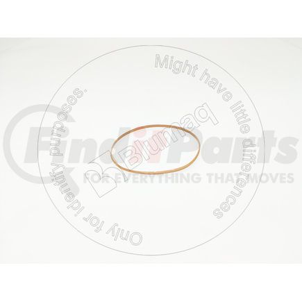 Blumaq 167-0024 Engine Cylinder Liner Seal - 120.30 mm. ID, 124 mm. OD, fits Caterpillar