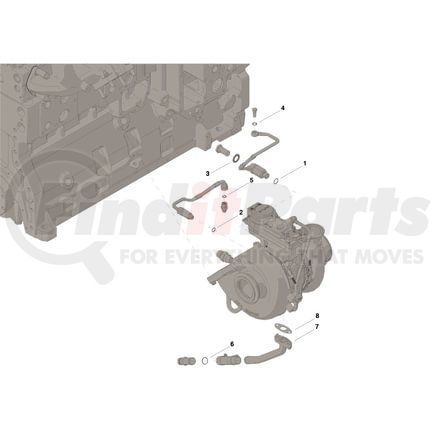 Cummins 4955995 Turbocharger Mounting Kit