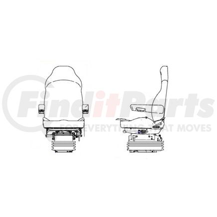 Seats Inc 182414PS RECLINER KT FOR NEXT GENERATION LEG SEAT