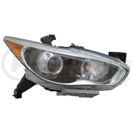 TYC 20-9771-00-9 CAPA Certified Headlight Assembly