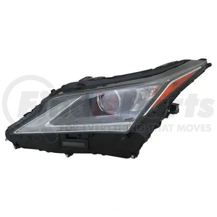 TYC 20-9804-00-9 CAPA Certified Headlight Assembly