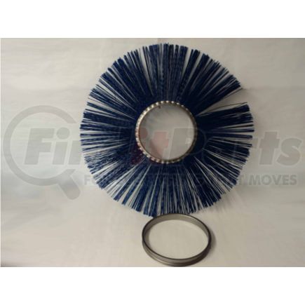 Broce-Replacement RW-503 10 in. x 32 in. Broom Core Poly Wafer for 350-Series Mid-Mount 4 Wheel Sweepers