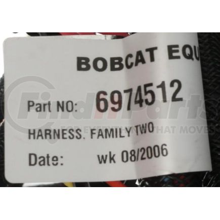 Bobcat-Replacement 6974512 HARNESS FAMILY TWO