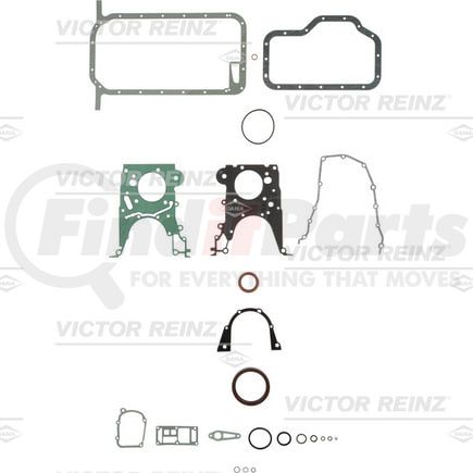 Victor Reinz Gaskets 08-27546-02 Engine Crankcase Cover Gasket Set