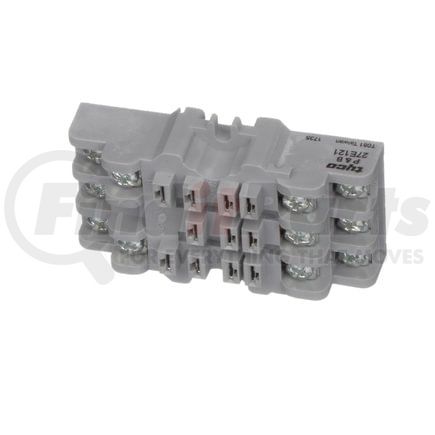 Potter & Brumfield 27E121 Relay Socket - 11 Pin, DIN Rail and Panel Mount, Screw Termination, KUP Series 