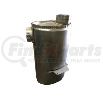 International 3571968C3 Exhaust Muffler - Stainless Steel, Heavy Duty, Insulated, Navistar Compatible